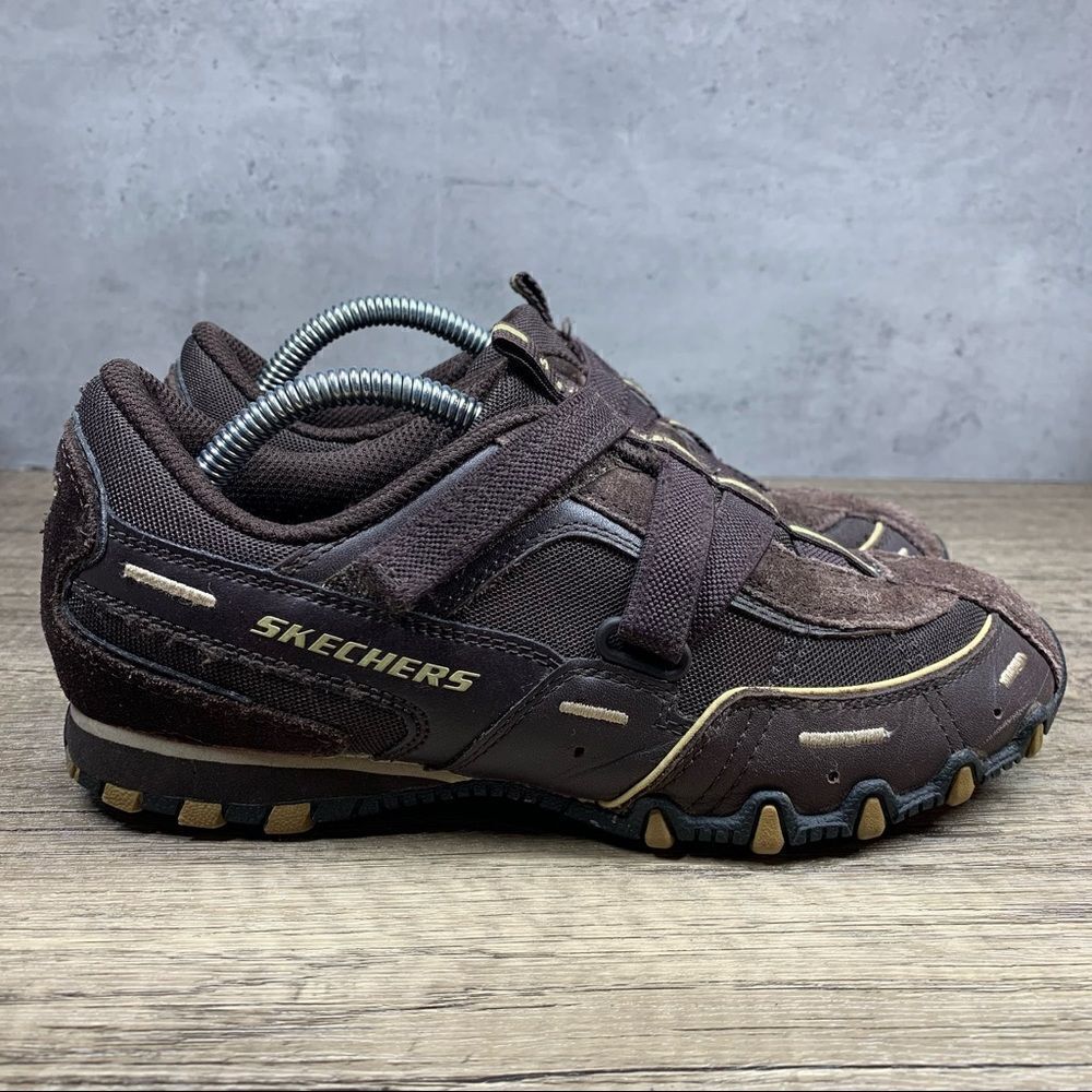 Skechers Athletic Casual Strap Women's~Preowned~Size 6.5~Brown Shoes - Picture 2 of 9